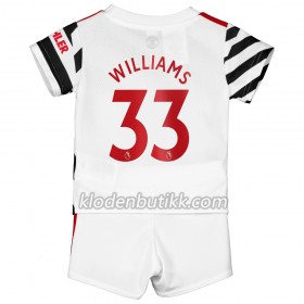 Manchester United Williams 33 Barn Tredjedraktsett 2020-2021 Kortermet (+ Korte bukser)